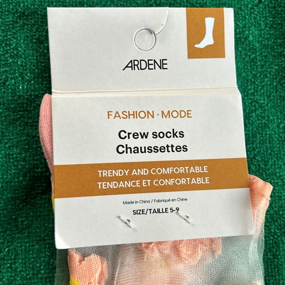 NWT🌟ARDENE💫2PC Cutie Crew Fashion Socks Bundle - Picture 10 of 11